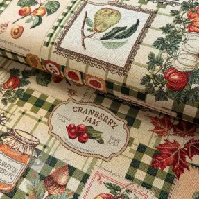 Țesătură decorativă GOBELIN premium Cozy kitchen patch