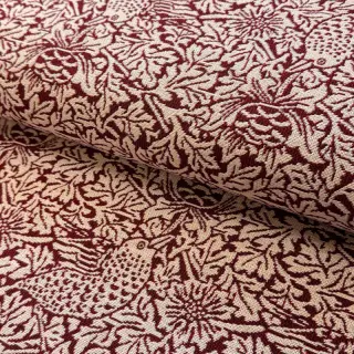 Țesătură decorativă GOBELIN premium Anemone art craft wine
