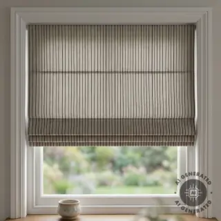 Țesătură decorativă Linenlook Freehand thin lines