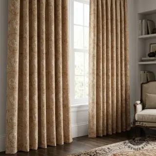 Țesătură decorativă Linenlook Bloomy art craft yellow