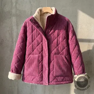 Catifea raiată QUILT wine