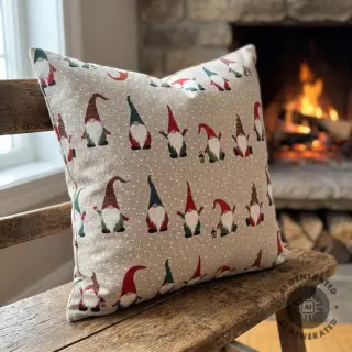 Țesătură decorativă Linenlook Jolly tomte