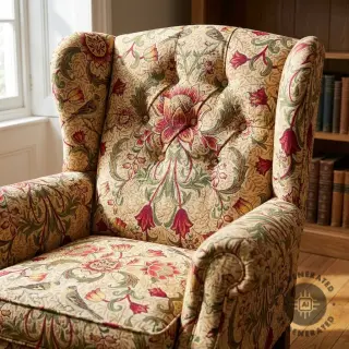 Țesătură decorativă GOBELIN premium Ornate art craft beige