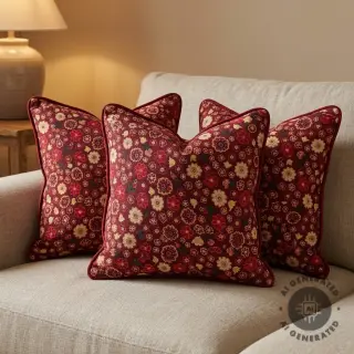 Țesătură decorativă GOBELIN premium Little bloom art craft
