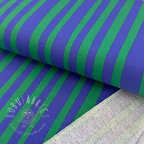 Jerse trening Stripes by JENNIFER BOURON blue green ORGANIC