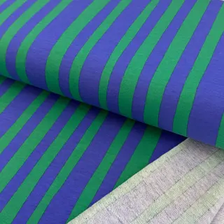 Jerse trening Stripes by JENNIFER BOURON blue green ORGANIC