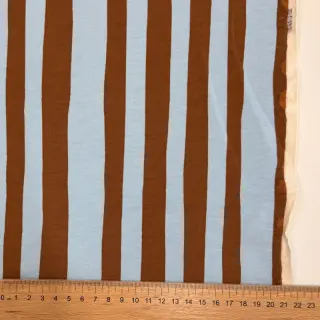 Jerse trening Stripes by JENNIFER BOURON blue brown ORGANIC