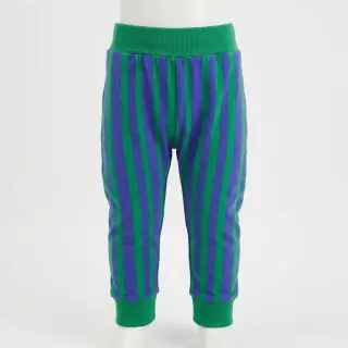 Jerse trening Stripes by JENNIFER BOURON blue green ORGANIC
