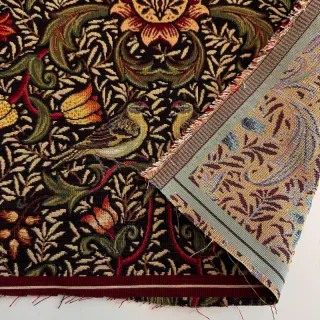 Țesătură decorativă GOBELIN premium Graceful art craft black PANEL