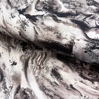 Tricot Marble anthracite digital print