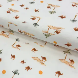 Tricot Safari off white design B digital print