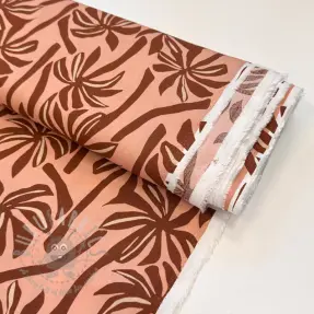 Viscoză RADIANCE Palmtrees peach