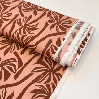 Viscoză RADIANCE Palmtrees peach