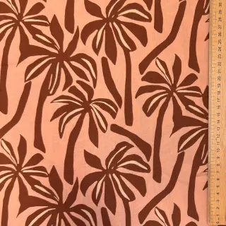 Viscoză RADIANCE Palmtrees peach