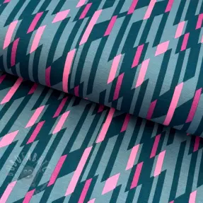 Materiale formale și pentru femei PUNTA DI ROMA Abstract dark mint