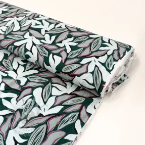 Viscoză RADIANCE Abstract design dark green