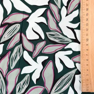 Viscoză RADIANCE Abstract design dark green