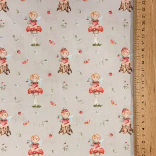Țesătură din bumbac Sweet elf light sand digital print
