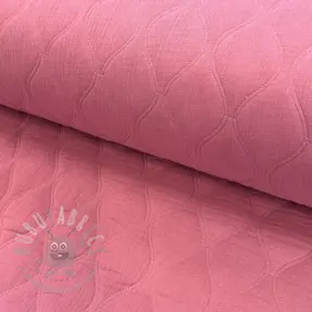Mușelină QUILT Wave mauve