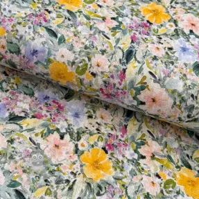Viscoză cu in CREPE Flowers Simi digital print