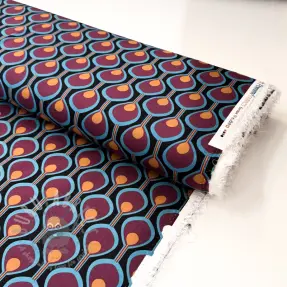 Viscoză ROSELLA STRETCH Abstract black