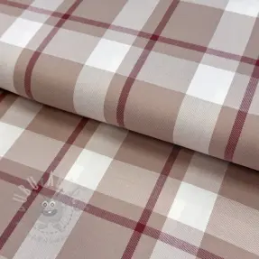 Viscoză YARN DYED Check beige