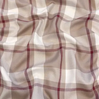 Viscoză YARN DYED Check beige