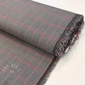 Tartan check black/white