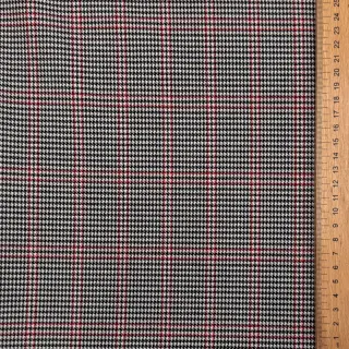 Tartan check black/white
