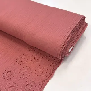 Mușelină 1-side border blush