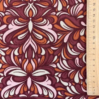 Țesătură decorativă Boho rosewood