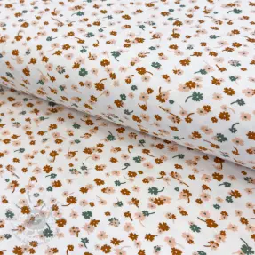 Tricot MODAL Small daisy white