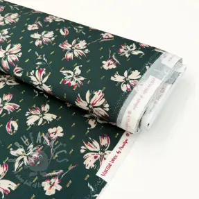 Viscoză LUREX Flowers dark emerald