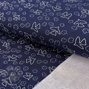 Jerse trening pieptănat Birds navy