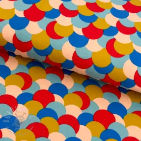 Jerse trening Colourful dots light blue