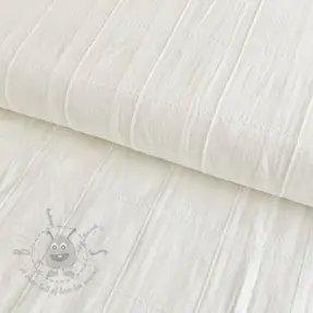 Țesătură din bumbac VOILE DOBBY off white
