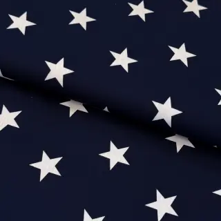 Țesătură din bumbac Stars navy