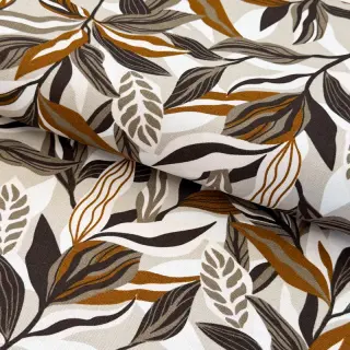 Țesătură decorativă Leaves taupe