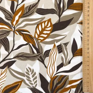 Țesătură decorativă Leaves taupe