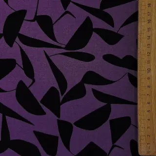 Viscoză POPLIN STRETCH Abstract purple