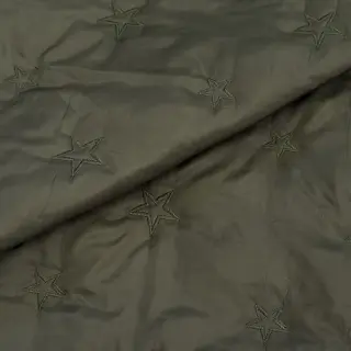 Material textil matlasat Stars army green