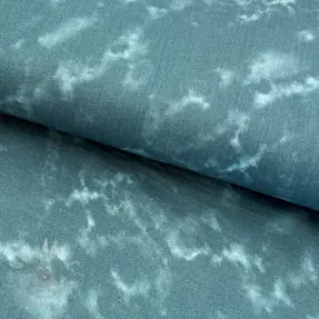 Mușelină TIE DYE dark cyan