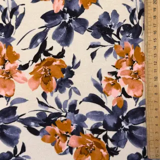 Jerse trening Huge flowers ecru digital print