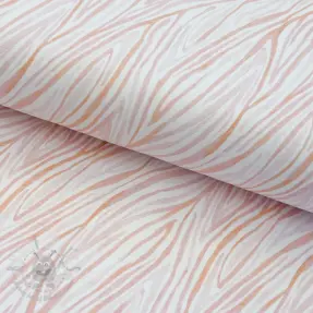 Tricot Animal skin white powder digital print