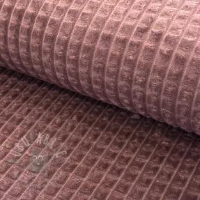 Țesătură decorativă VELOURS DECO SQUARE brown