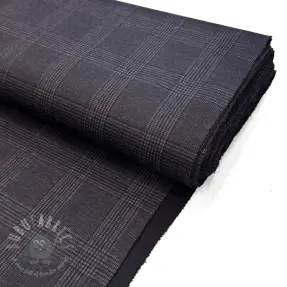 țesătură pentru costum de damă PUNTA VICENZA Checks grey
