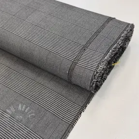 țesătură pentru costum de damă PRINCE DE GALLES black white