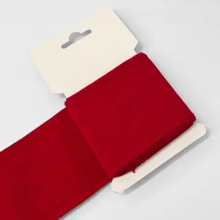 Patent CUFF 7 cm dark red
