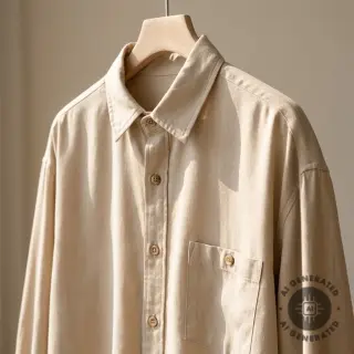 TENCEL cu in beige