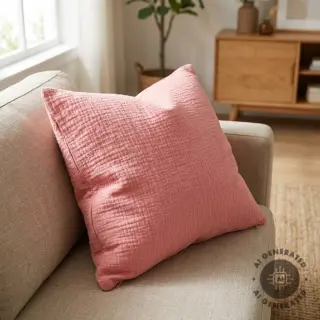Mușelină soft rose ORGANIC